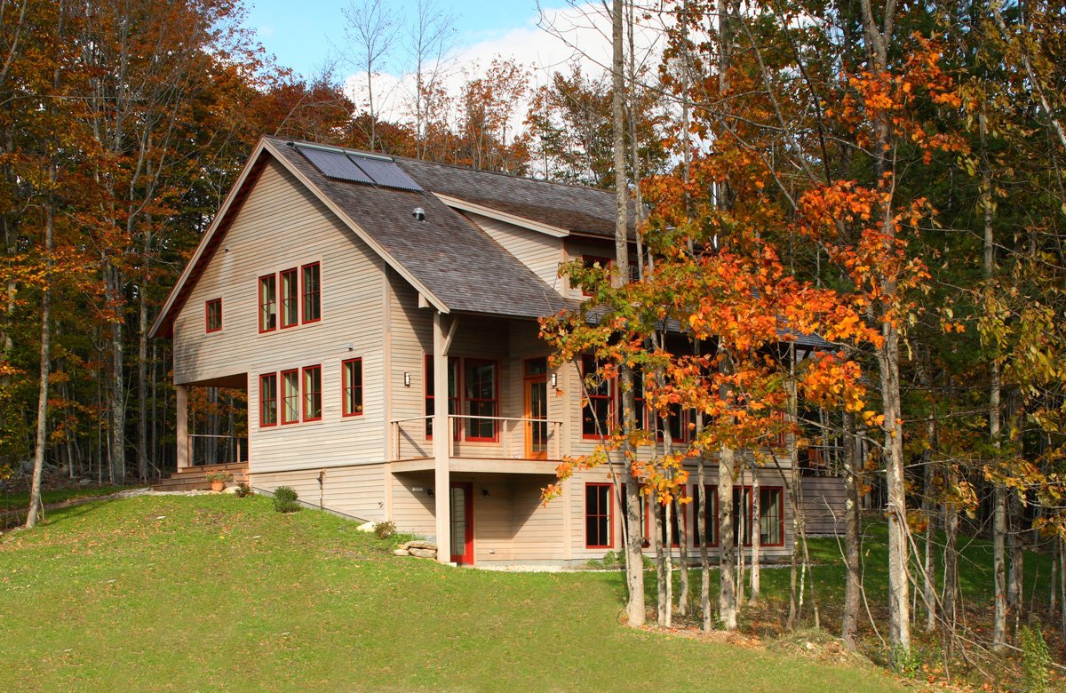 The Old Ocean House a Taggart Construction, passive solar house